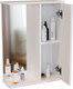 Миниатюра изображения товара Шкаф с зеркалом для ванной Mixline Норд 55 R 528386