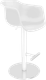 Миниатюра изображения товара Стул барный Sheffilton SHT-ST31/S128 (белый/хром/белый муар)