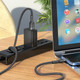 Миниатюра изображения товара Кабель Hoco U110 Lightning (1.2м, черный)