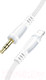 Миниатюра изображения товара Кабель Borofone BL14 Lightning-Jack(M) 3.5мм (1м, белый)