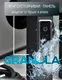 Миниатюра изображения товара Полотенцесушитель электрический GRANULA Квадро 50x100 (терморегулятор, черный матовый)