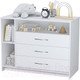 Миниатюра изображения товара Комод пеленальный Polini Kids Simple 2110 / 0002322.9 (белый)