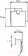 Миниатюра изображения товара Держатель для туалетной бумаги Ekko E1903