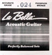 Миниатюра изображения товара Струна для акустической гитары La Bella PW024