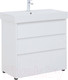 Миниатюра изображения товара Тумба под умывальник Aquanet Nova Lite 85 / 302475 (белый глянец)