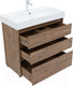 Миниатюра изображения товара Тумба под умывальник Aquanet Nova Lite 85 / 302477 (дуб рустикальный)
