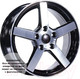 Миниатюра изображения товара Литой диск NZ R-02 17x7" 4x100мм DIA 60.1мм ET 41мм BKF