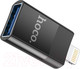Миниатюра изображения товара Адаптер Hoco UA17 Lightning - USB (черный)