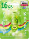 Миниатюра изображения товара USB flash накопитель Mirex Dragon Green 16GB (13600-KIDGDR16)