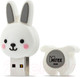 Миниатюра изображения товара USB flash накопитель Mirex Rabbit Grey 16GB (13600-KIDRBG16)