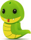 Миниатюра изображения товара USB flash накопитель Mirex Snake Green 16GB (13600-KIDSNG16)