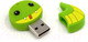 Миниатюра изображения товара USB flash накопитель Mirex Snake Green 16GB (13600-KIDSNG16)