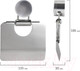 Миниатюра изображения товара Держатель для туалетной бумаги Laima 607434
