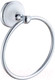 Миниатюра изображения товара Кольцо для полотенца Ekko E3804 (хром/белый)
