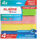 Миниатюра изображения товара Набор салфеток хозяйственных Laima Multi Pack Pro Colour 40 / 607793 (4шт)