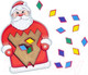 Миниатюра изображения товара Развивающая игра WoodLand Toys Мозаика Санта / 067201