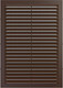 Миниатюра изображения товара Решетка вентиляционная ERA 1724С (коричневый)