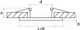 Миниатюра изображения товара Рамка для точечного светильника Lightstar Domino 214516