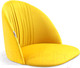 Миниатюра изображения товара Стул барный Sheffilton SHT-ST35-1/S94-1 (имперский желтый/прозрачный лак/черный муар)