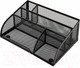 Миниатюра изображения товара Органайзер настольный Brauberg Germanium / 237973 (черный)