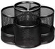 Миниатюра изображения товара Органайзер настольный Brauberg Germanium / 237980 (черный)