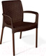 Миниатюра изображения товара Каркас стула Sheffilton SHT-S424 / 987367 (коричневый муар)
