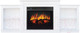 Миниатюра изображения товара Каминокомплект Смолком Jazz2 V23 + Vision 23 EF LED 3D FX (бьянко белый)