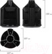 Миниатюра изображения товара Органайзер настольный Brauberg Mini / 238094 (черный)