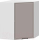 Миниатюра изображения товара Шкаф навесной для кухни ТриЯ Белладжио 1В6У (белый/софт капучино)