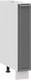 Миниатюра изображения товара Шкаф карго ТриЯ Белладжио 1Н15К (белый/софт графит)