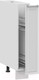 Миниатюра изображения товара Шкаф карго ТриЯ Белладжио 1Н15К (белый/фон белый)