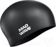 Миниатюра изображения товара Шапочка для плавания Mad Wave Long Hair Silicone (черный)