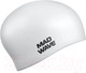Миниатюра изображения товара Шапочка для плавания Mad Wave Long Hair Silicone (белый)