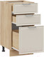 Миниатюра изображения товара Шкаф-стол кухонный ТриЯ Белладжио 1Н4Я3 (дуб крафт золотой/софт панакота)