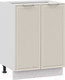 Миниатюра изображения товара Шкаф-стол кухонный ТриЯ Белладжио 1Н6 (белый/софт панакота)