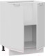 Миниатюра изображения товара Шкаф-стол кухонный ТриЯ Белладжио 1Н6 (белый/фон белый)