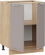 Миниатюра изображения товара Шкаф-стол кухонный ТриЯ Белладжио 1Н6 (дуб крафт золотой/софт капучино)