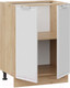 Миниатюра изображения товара Шкаф-стол кухонный ТриЯ Белладжио 1Н6 (дуб крафт золотой/фон белый)