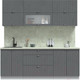 Миниатюра изображения товара Кухонный гарнитур Интерлиния Берес 2.1Б (дуб серый/опал светлый)