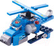 Миниатюра изображения товара Конструктор Wise Block Полицейский вертолёт 8 в 1 / 40434