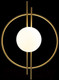 Миниатюра изображения товара Бра Loftit Circle 10143 (золото)