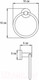 Миниатюра изображения товара Держатель для полотенца Ekko E3104