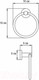 Миниатюра изображения товара Держатель для полотенца Ekko E3204