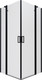 Миниатюра изображения товара Душевой уголок Triton Тау-Блэк 90x90 (черный, без поддона)