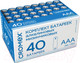 Миниатюра изображения товара Комплект батареек Cromex Alkaline. Ааа LR03 24А / 455596 (40шт)