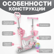 Миниатюра изображения товара Самокат детский Ricos Bubble KB05D (розовый)