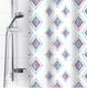 Миниатюра изображения товара Шторка-занавеска для ванны Вилина Диамант / 6984-004 (180x180, белый)