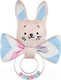 Миниатюра изображения товара Погремушка Roxy-Kids Funny Bunny с колечком / RFB-002-Z (зигзаг)