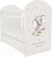 Миниатюра изображения товара Детская кроватка INDIGO My Sleepy Слоник маятник и ящик (белый)