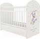 Миниатюра изображения товара Детская кроватка INDIGO My Sleepy Слоник маятник и ящик (белый)